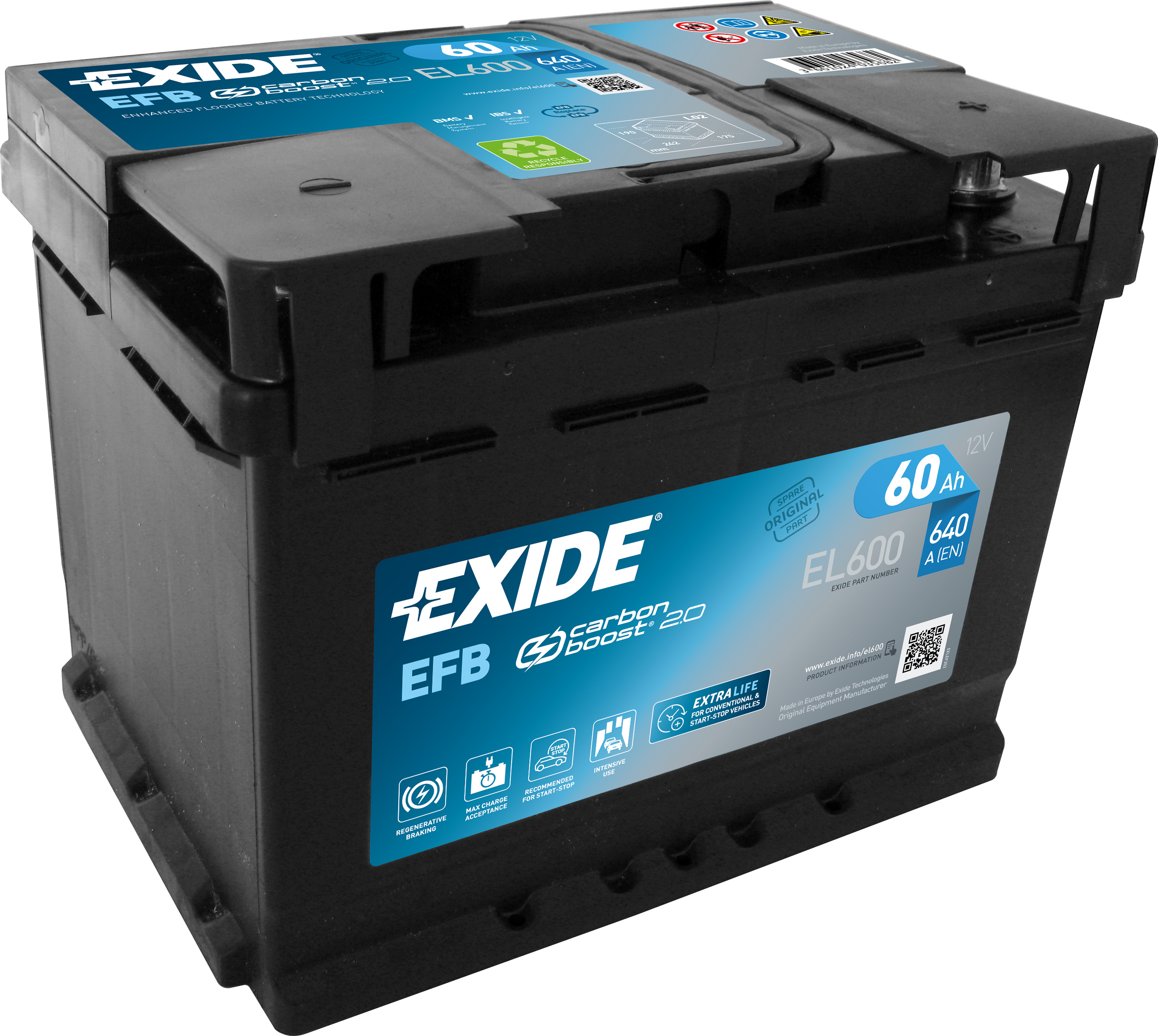 12 V 60 AH